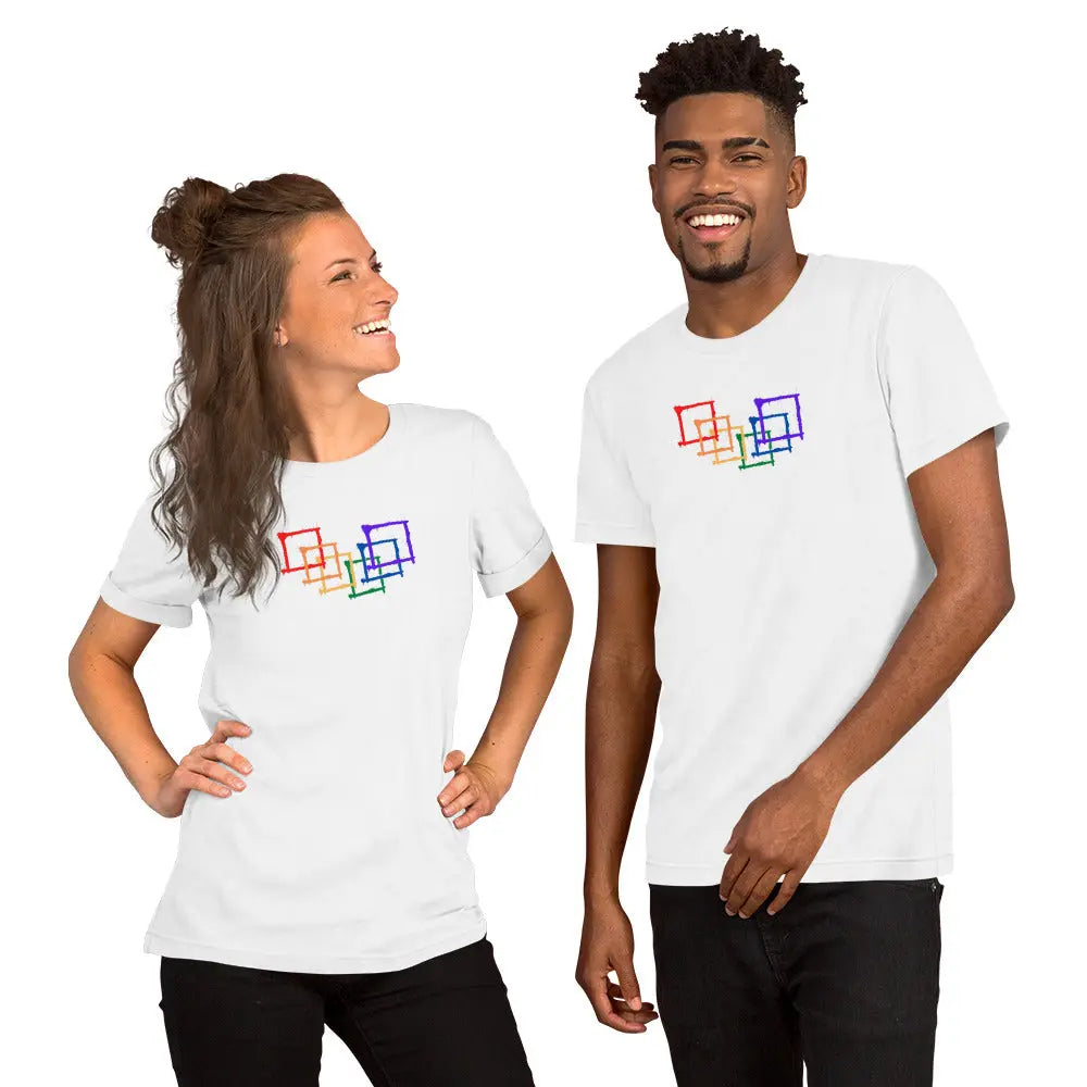 Embrace and celebrate pride with our stunning t-shirt design! - Unisex t-shirt A MILLS DESIGN