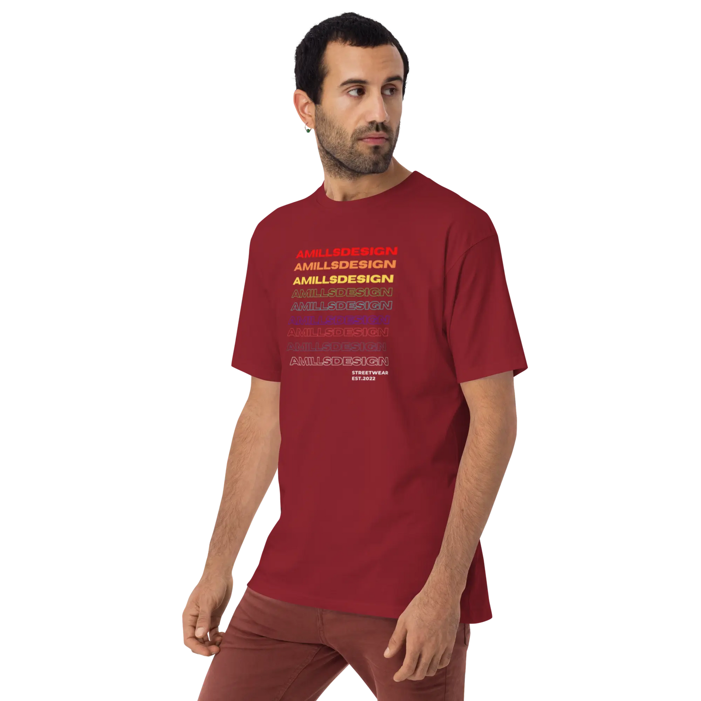 AMILLSDESIGN Flagship T-Shirt – Where Bold Begins. 🖤👕 A MILLS DESIGN