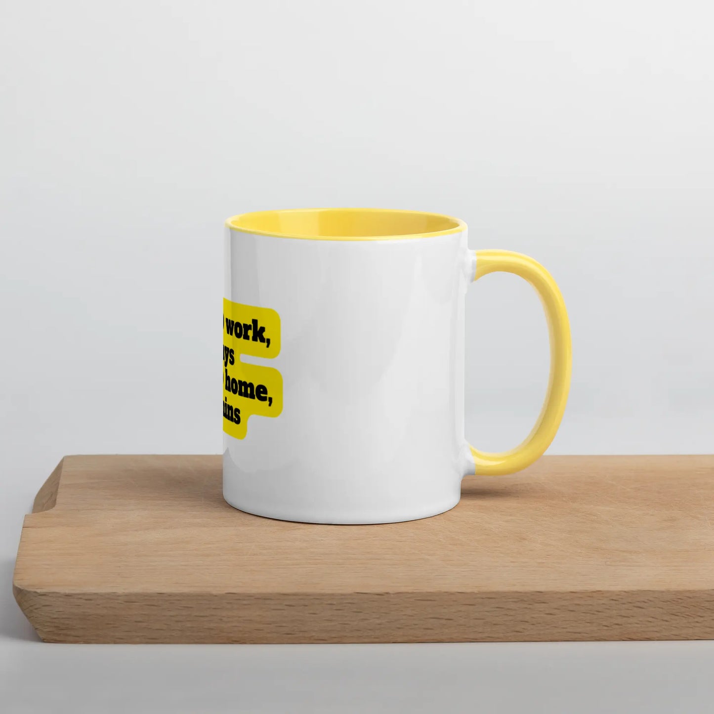 Work Day coffee or tea Mug – Sip Loud. All Day. ☕🌈 A MILLS DESIGN