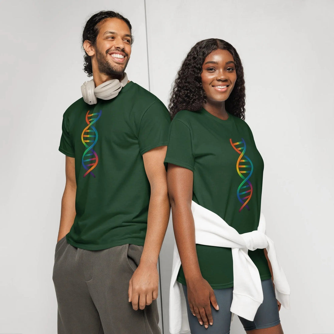 Front view Pride in Every Helix DNA T-Shirt