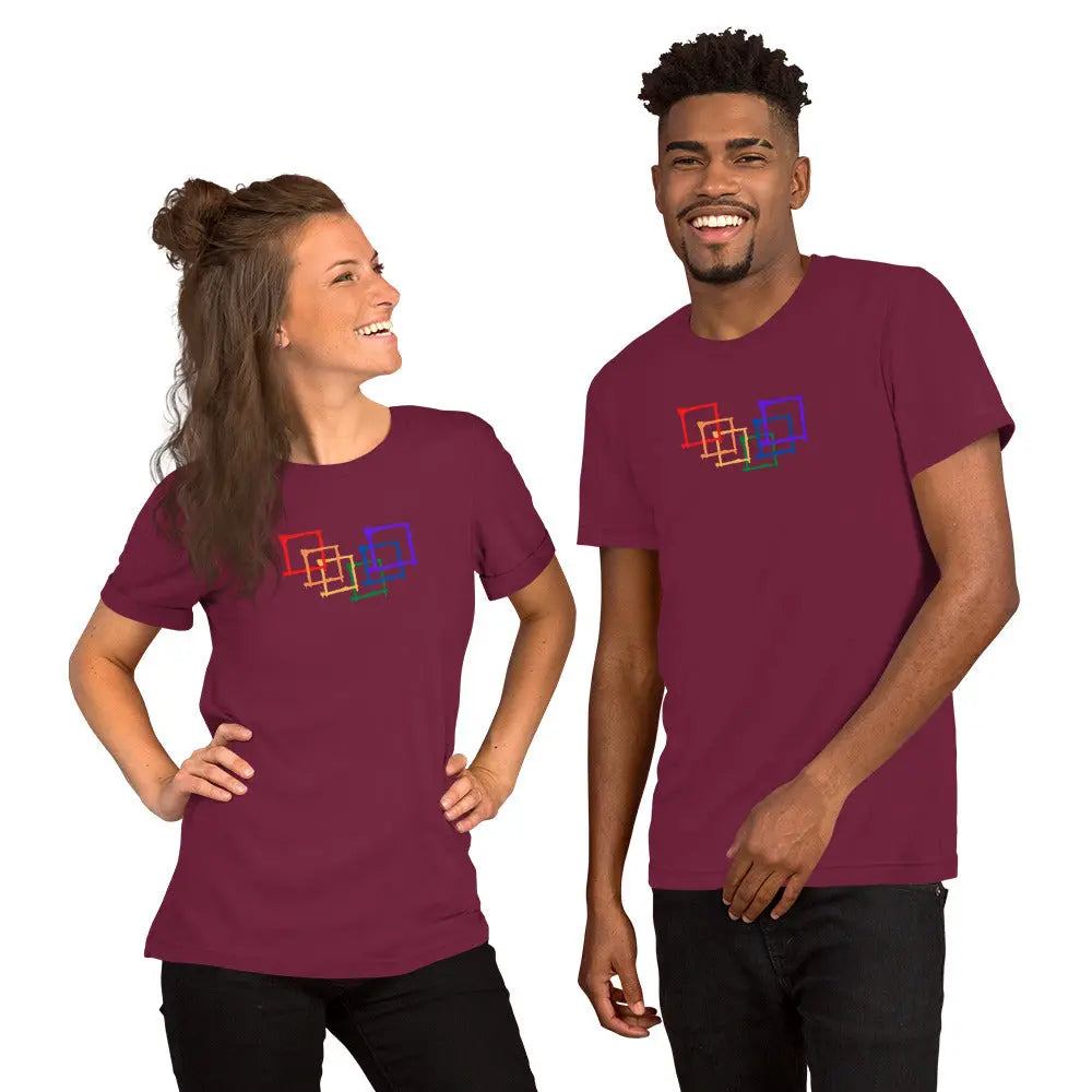 Embrace and celebrate pride with our stunning t-shirt design! - Unisex t-shirt A MILLS DESIGN