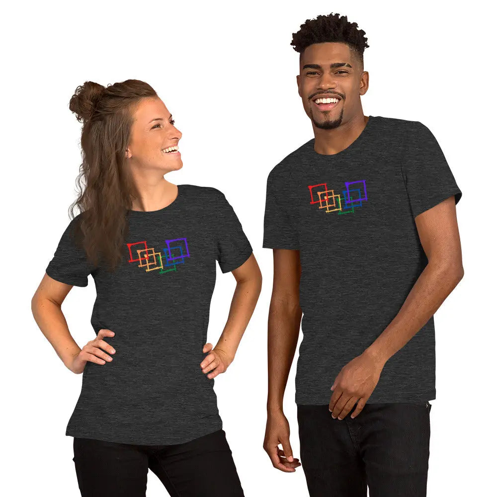 Embrace and celebrate pride with our stunning t-shirt design! - Unisex t-shirt A MILLS DESIGN