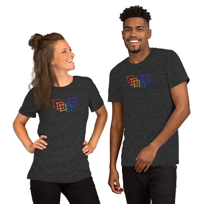 Embrace and celebrate pride with our stunning t-shirt design! - Unisex t-shirt A MILLS DESIGN