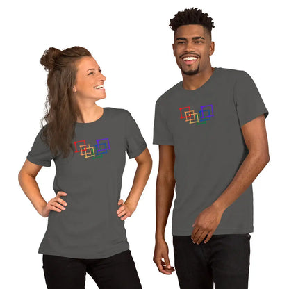 Embrace and celebrate pride with our stunning t-shirt design! - Unisex t-shirt A MILLS DESIGN