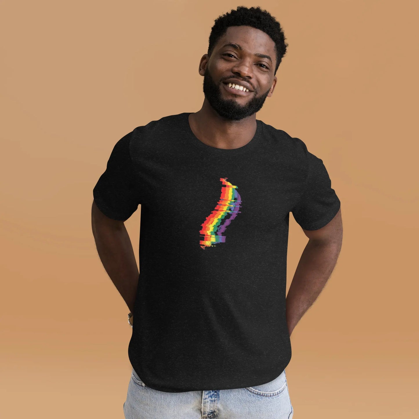 Embrace love, diversity, and equality  - Unisex PRIDE t-shirt A MILLS DESIGN
