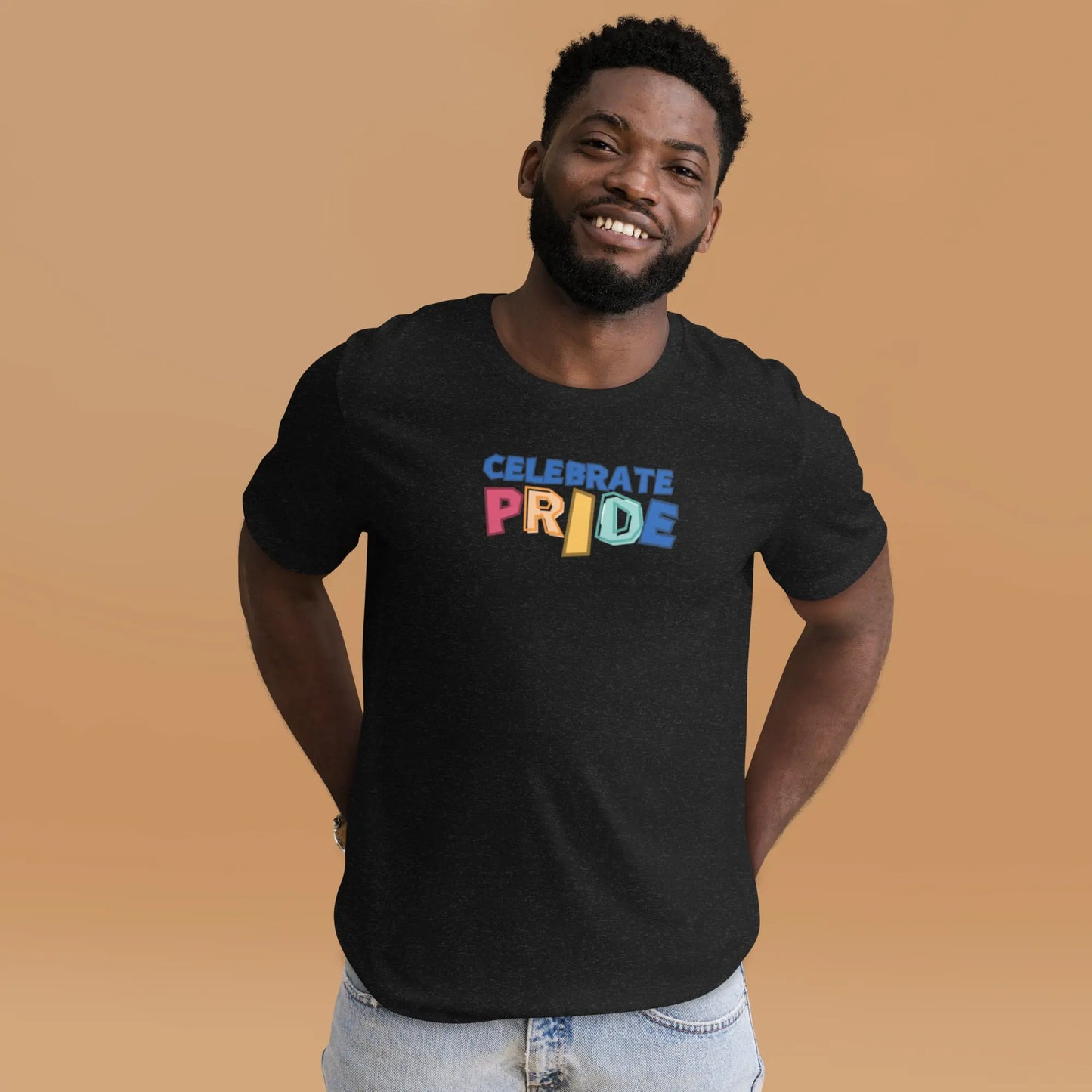 Embrace the Rainbow: Celebrate Pride with Our Vibrant Collection! Unisex t-shirt A MILLS DESIGN