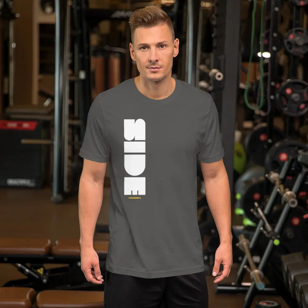 Let Your Look Do the Talking! Unisex  SIDE t-shirt A MILLS DESIGN