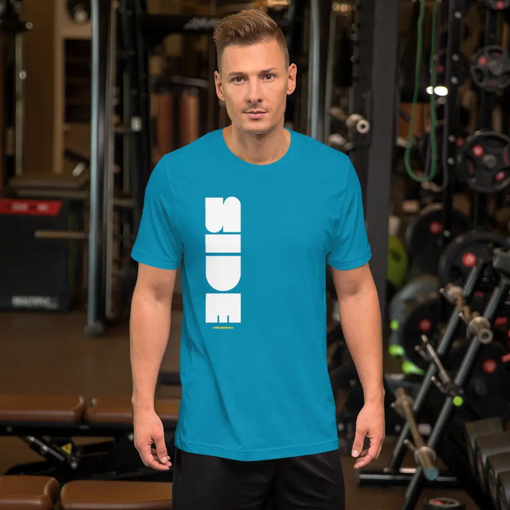 Let Your Look Do the Talking! Unisex  SIDE t-shirt A MILLS DESIGN