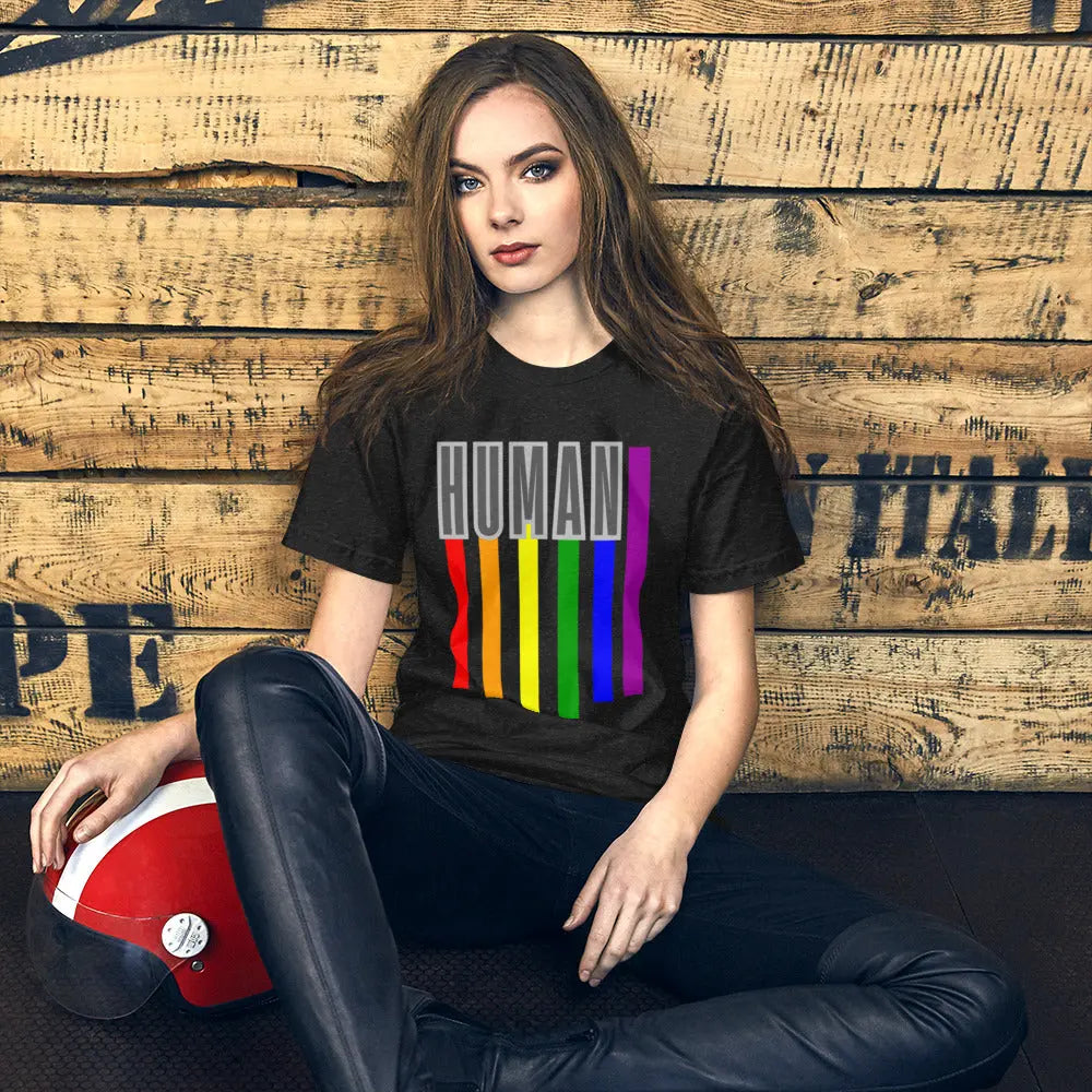 Unapologetically You — PRIDE T-Shirt: Love loud. Wear proud A MILLS DESIGN