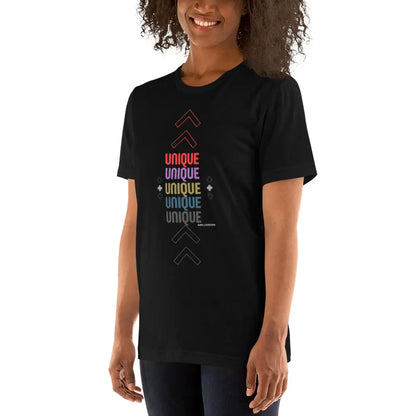 Unisex t-shirt The Unique say who you are. Without saying it - PRIDE A MILLS DESIGN