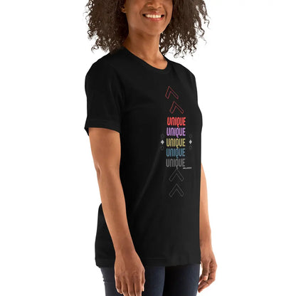 Unisex t-shirt The Unique say who you are. Without saying it - PRIDE A MILLS DESIGN