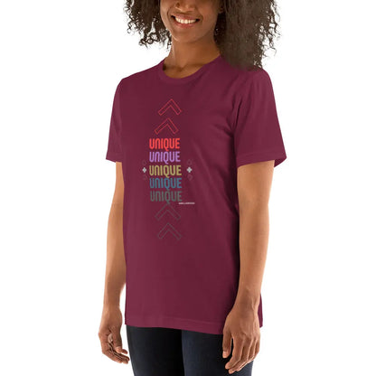 Unisex t-shirt The Unique say who you are. Without saying it - PRIDE A MILLS DESIGN