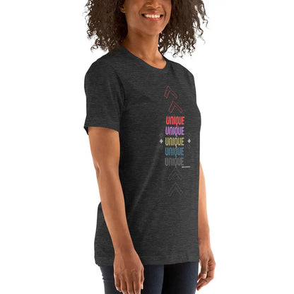 Unisex t-shirt The Unique say who you are. Without saying it - PRIDE A MILLS DESIGN