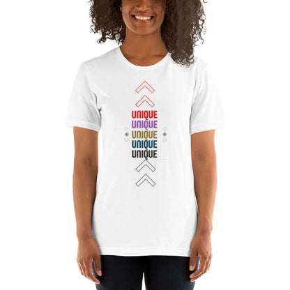 Unisex t-shirt The Unique say who you are. Without saying it - PRIDE A MILLS DESIGN