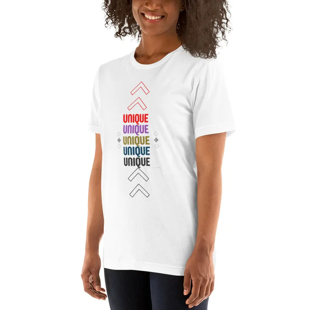 Unisex t-shirt The Unique say who you are. Without saying it - PRIDE A MILLS DESIGN