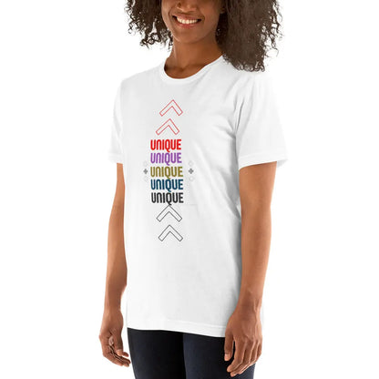 Unisex t-shirt The Unique say who you are. Without saying it - PRIDE A MILLS DESIGN