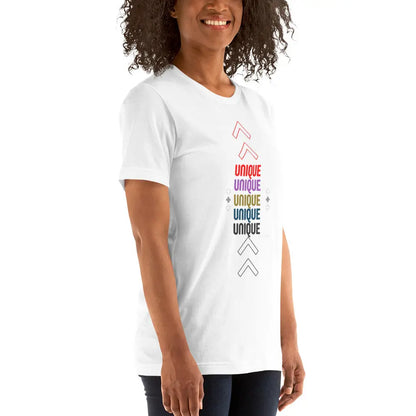 Unisex t-shirt The Unique say who you are. Without saying it - PRIDE A MILLS DESIGN