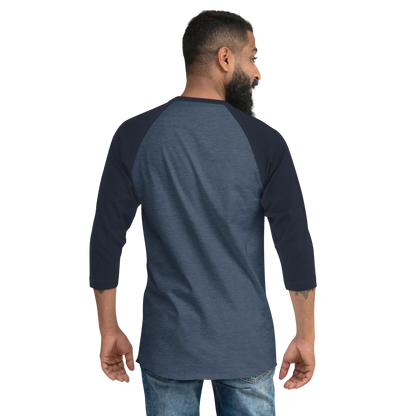 3/4 Sleeve Raglan Shirt – New York Hustle, Everyday Muscle 🗽⚾ A MILLS DESIGN