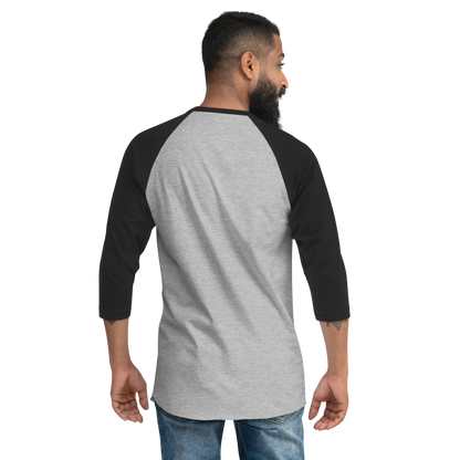 3/4 Sleeve Raglan Shirt – New York Hustle, Everyday Muscle 🗽⚾ A MILLS DESIGN