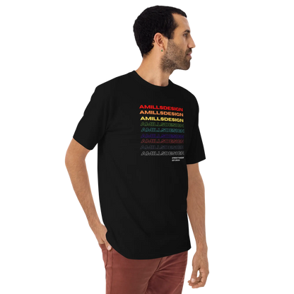 AMILLSDESIGN Flagship T-Shirt – Where Bold Begins. 🖤👕 A MILLS DESIGN