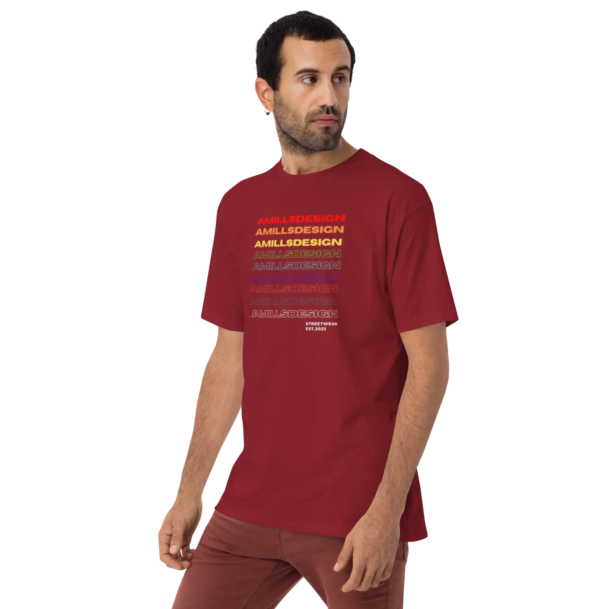 AMILLSDESIGN Flagship T-Shirt – Where Bold Begins. 🖤👕 A MILLS DESIGN