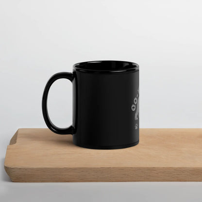 Black Bear “Co-Woof-fee” Mug – Where Pride Meets Paws A MILLS DESIGN