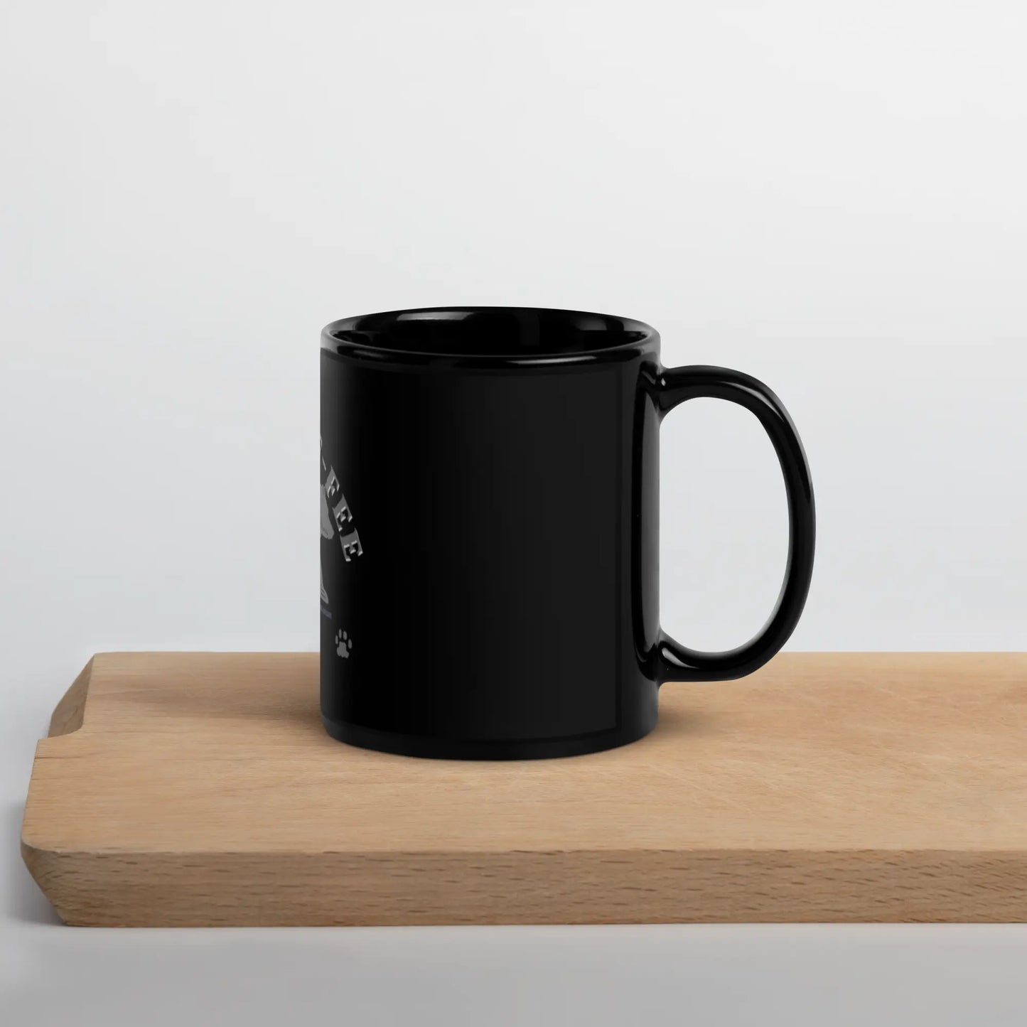 Black Bear “Co-Woof-fee” Mug – Where Pride Meets Paws A MILLS DESIGN
