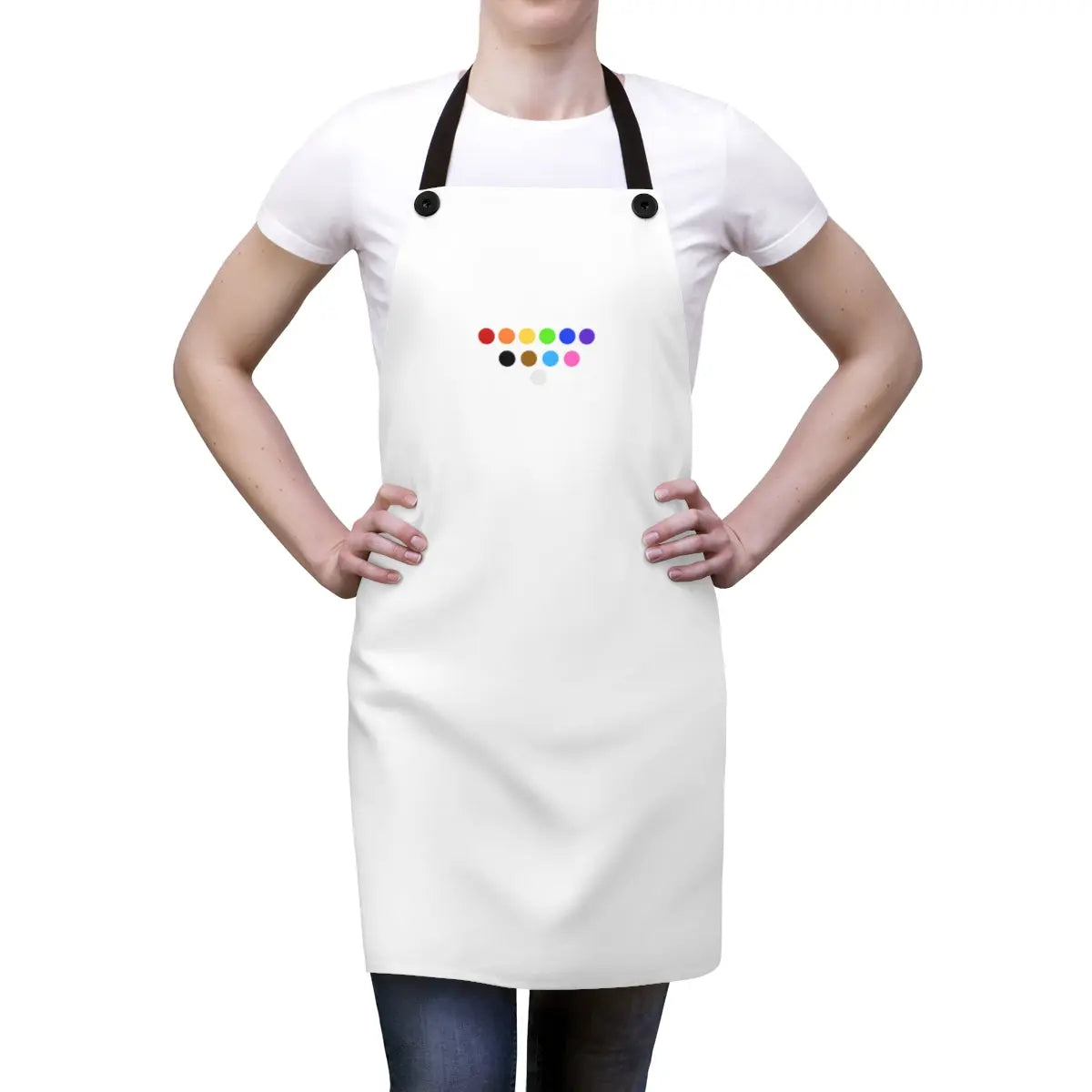 Chefs Apron Lightweight, stylish and durable. Created with PRIDE - LGBTQIA Printify