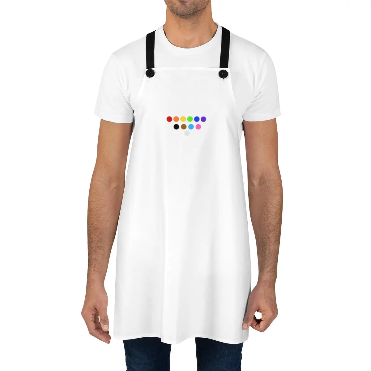 Chefs Apron Lightweight, stylish and durable. Created with PRIDE - LGBTQIA Printify