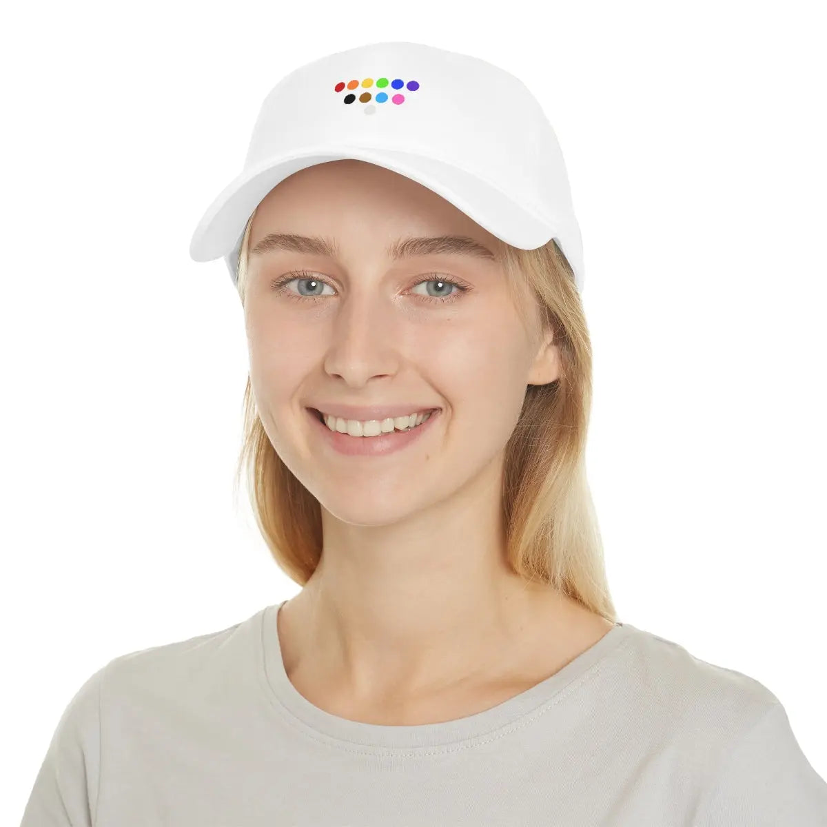 Customizable PRIDE Low-Profile Baseball Cap – Your Cap. Your Identity. Your Pride. 🧢🌈 Printify