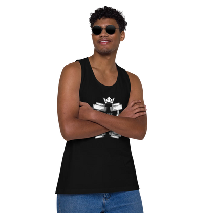 Men’s Premium PRIDE Workout Tank – “Size Does Matter” 💪🌈 A MILLS DESIGN