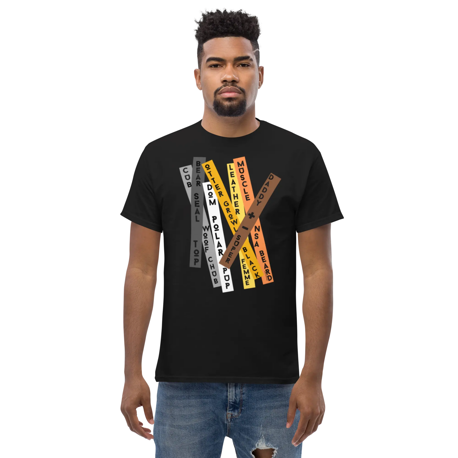 Men's classic tee Bears tees A MILLS DESIGN