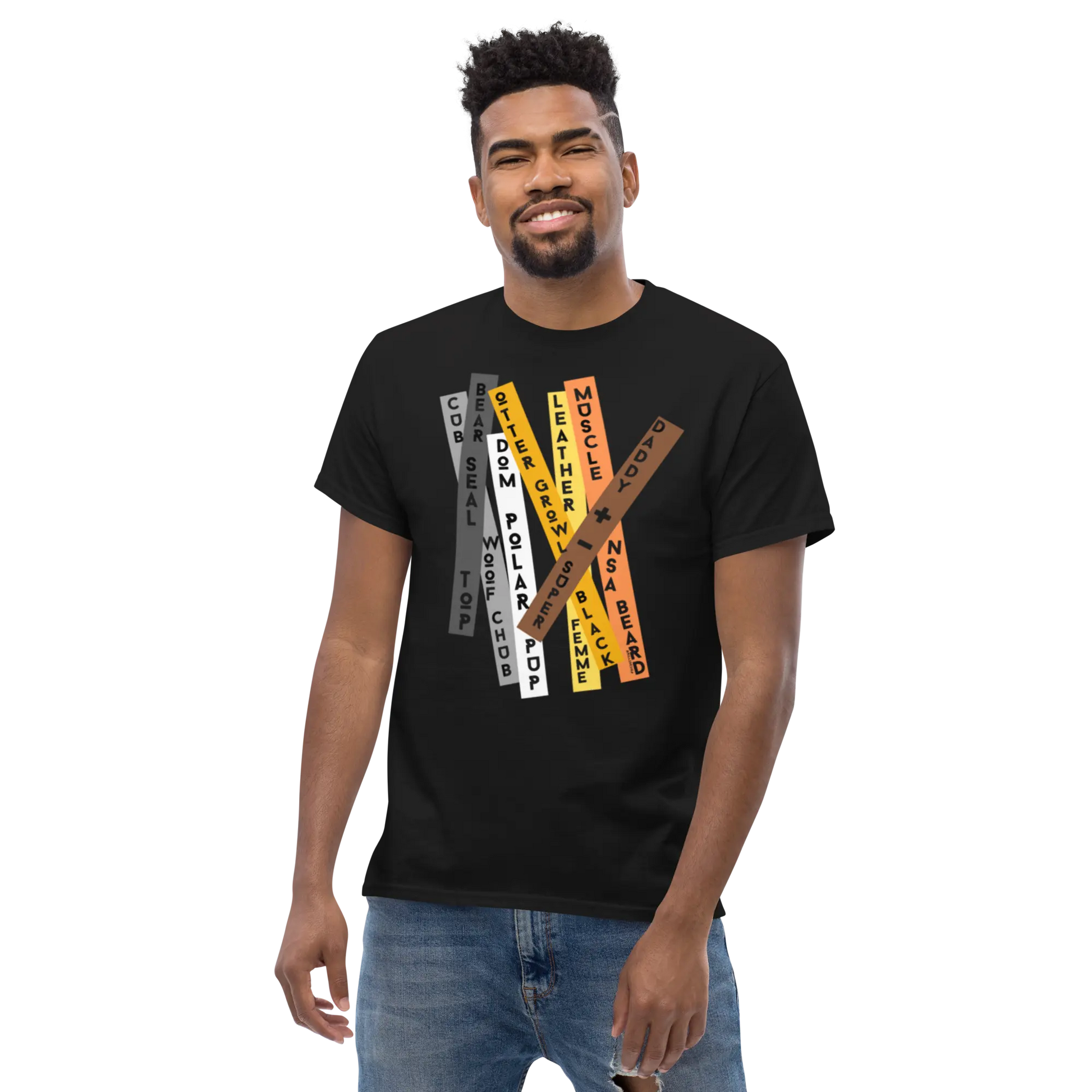 Men's classic tee Bears tees A MILLS DESIGN