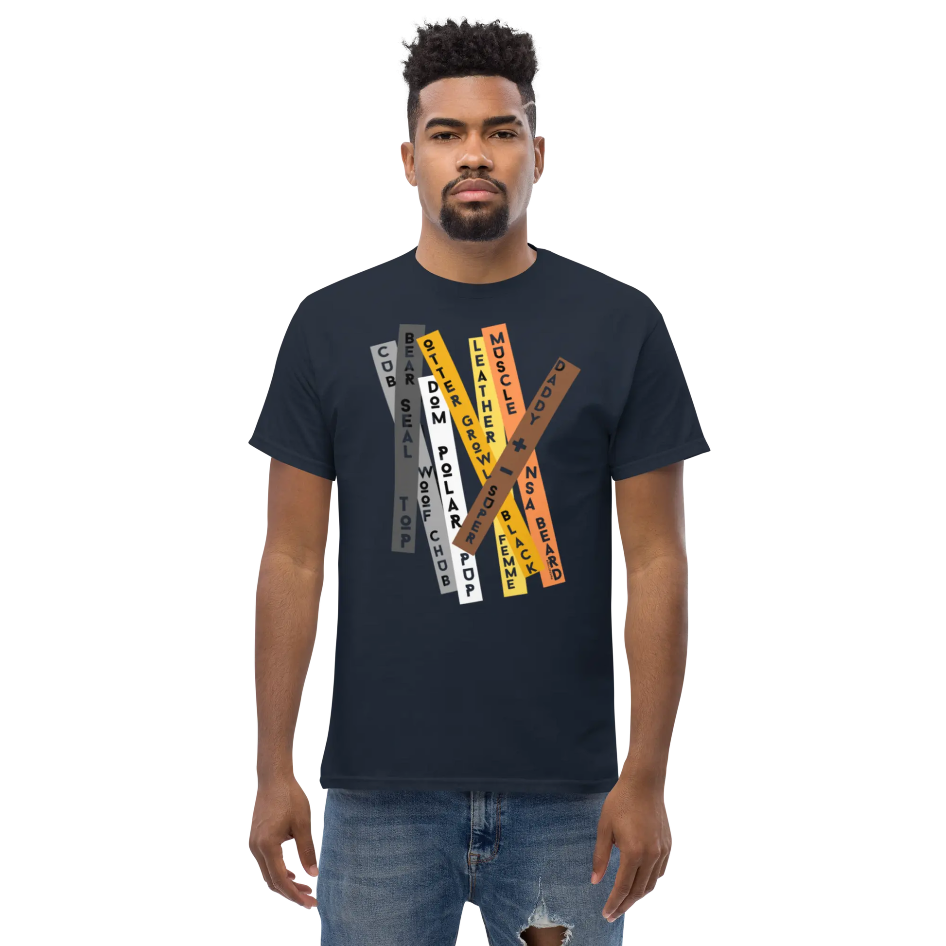 Men's classic tee Bears tees A MILLS DESIGN