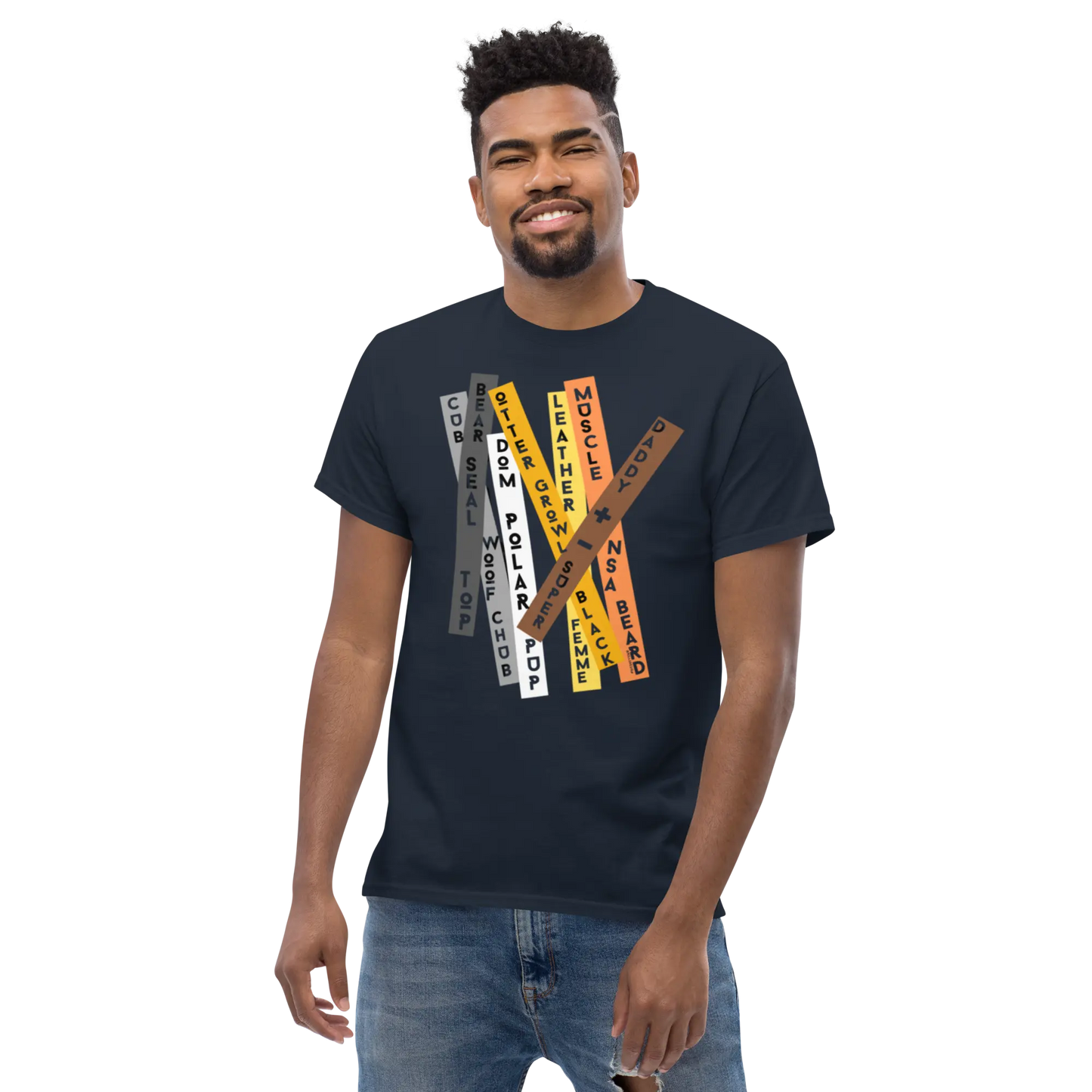 Men's classic tee Bears tees A MILLS DESIGN