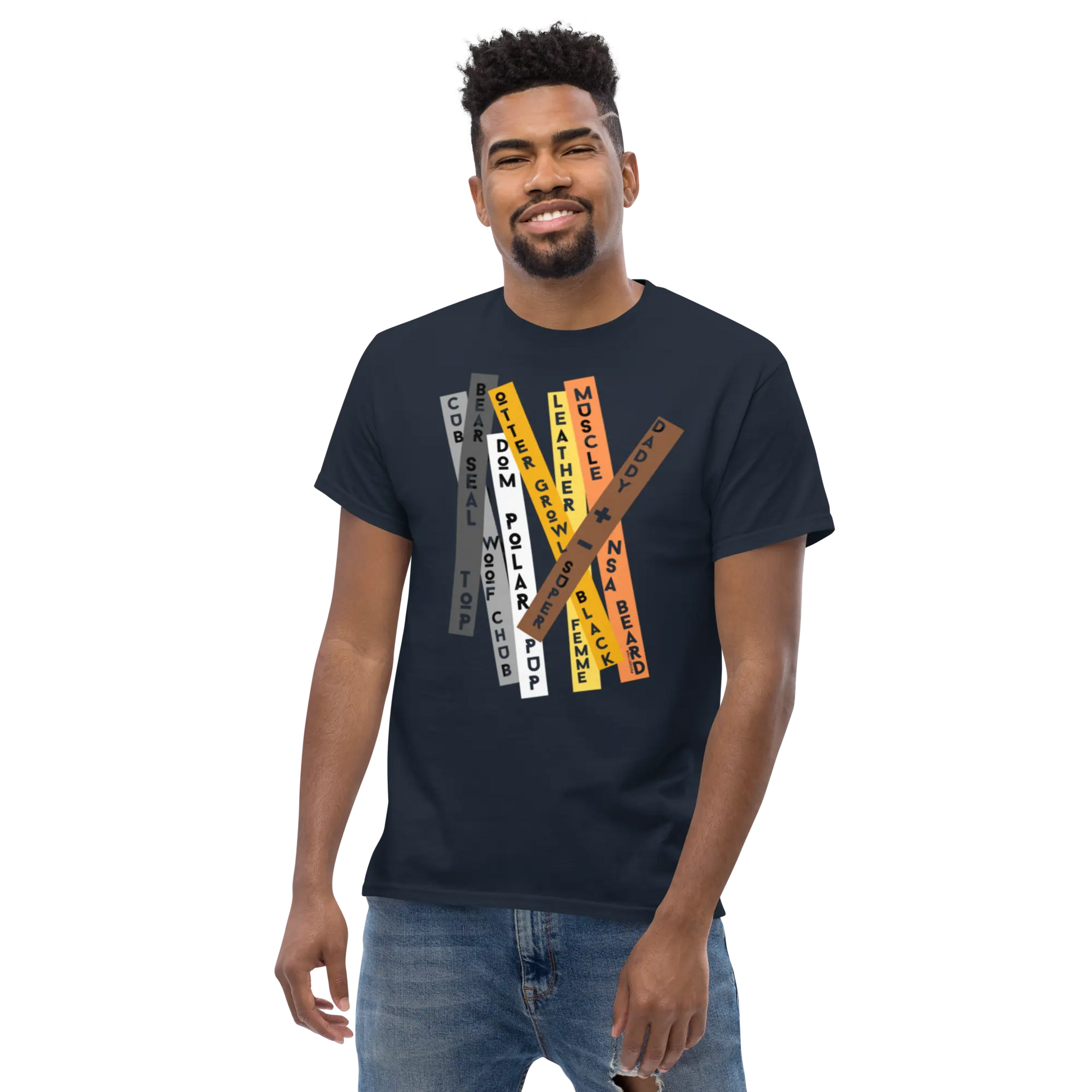 Men's classic tee Bears tees A MILLS DESIGN