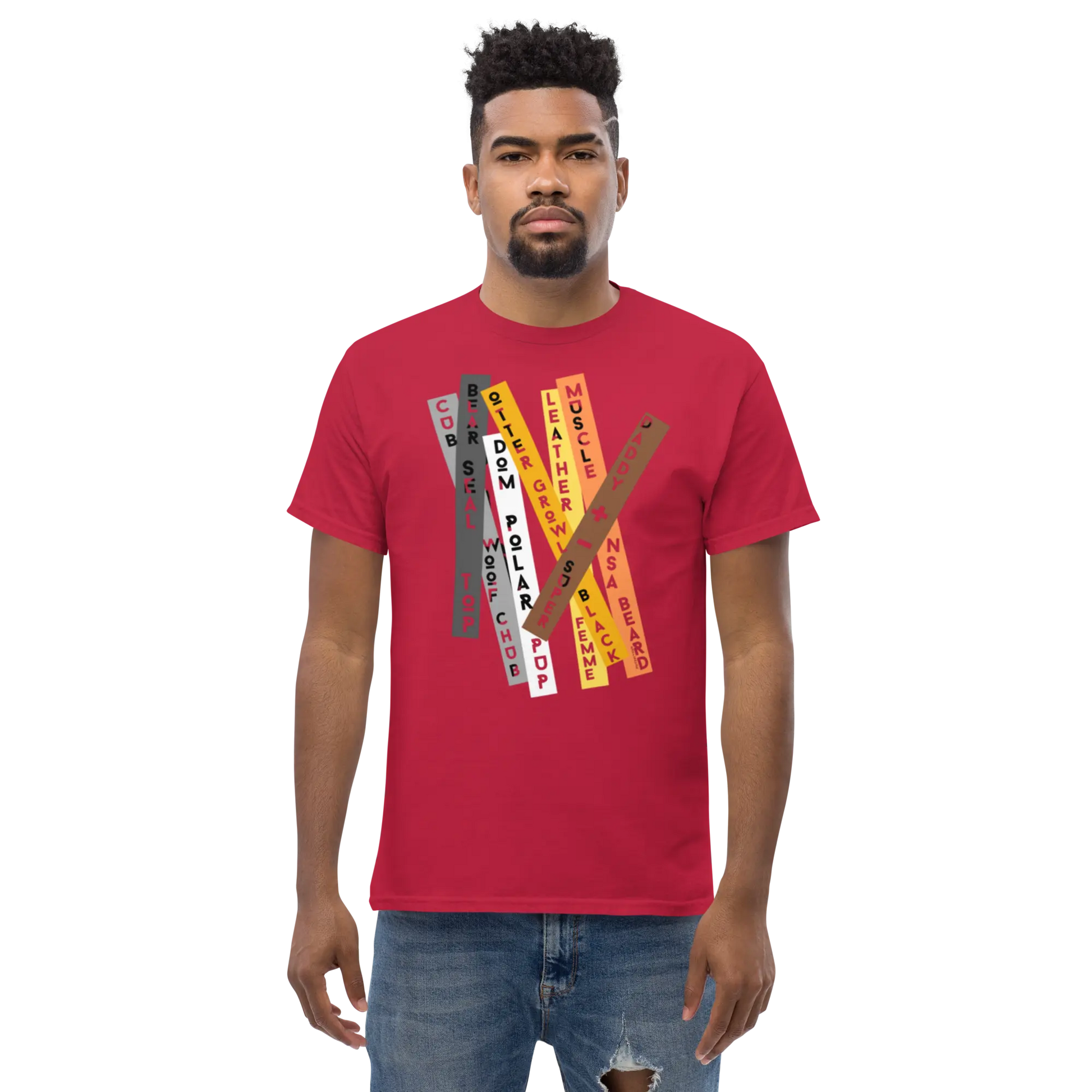 Men's classic tee Bears tees A MILLS DESIGN