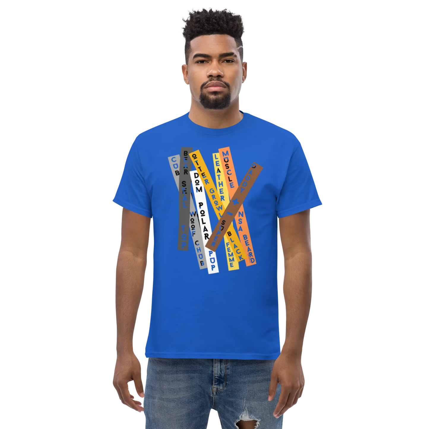 Men's classic tee Bears tees A MILLS DESIGN