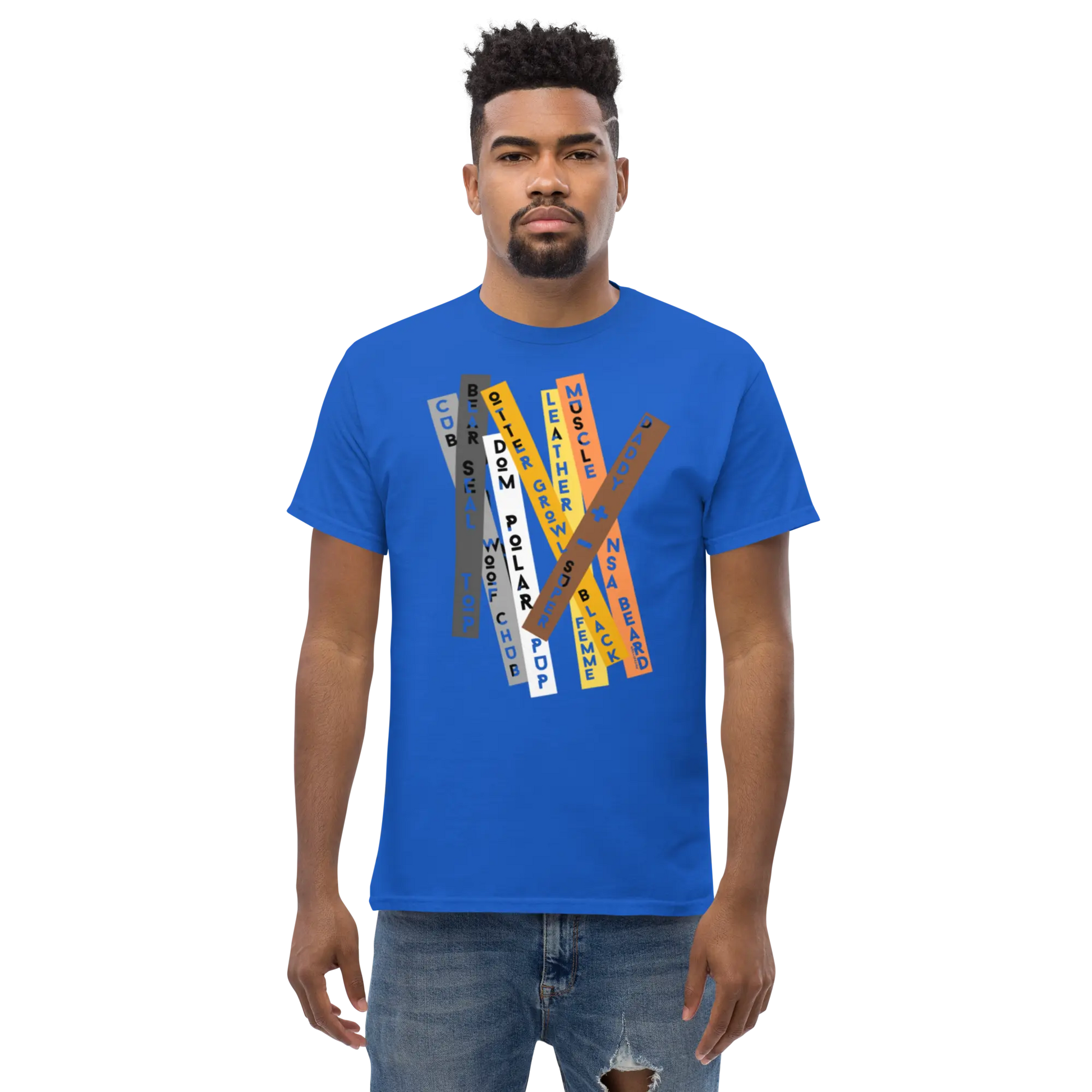 Men's classic tee Bears tees A MILLS DESIGN