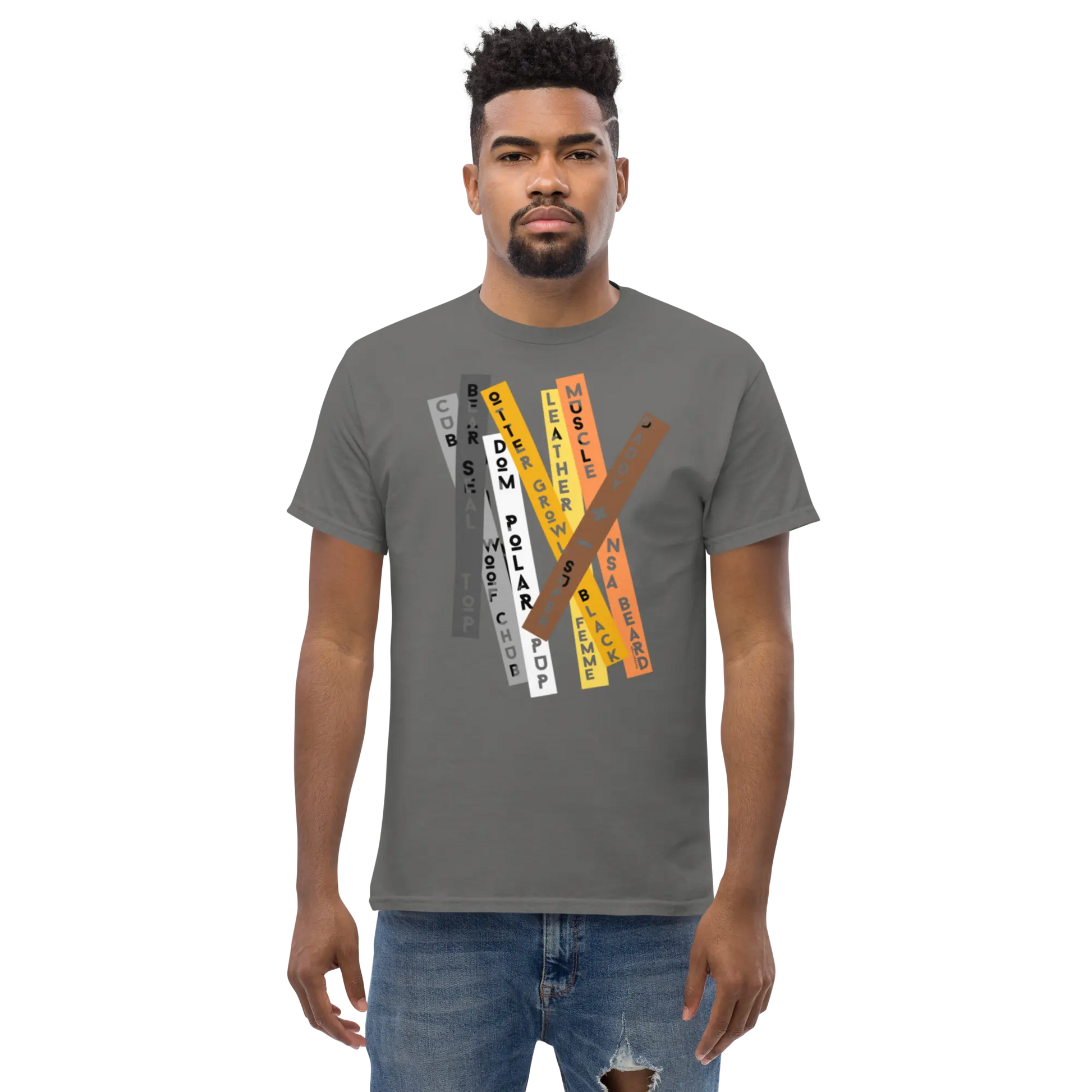 Men's classic tee Bears tees A MILLS DESIGN