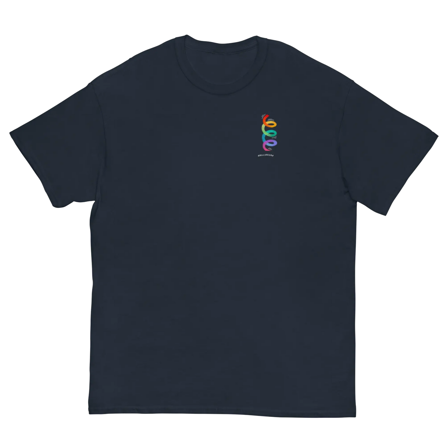 Men's classic tee Pocket size PRIDE Lgbtqia A MILLS DESIGN