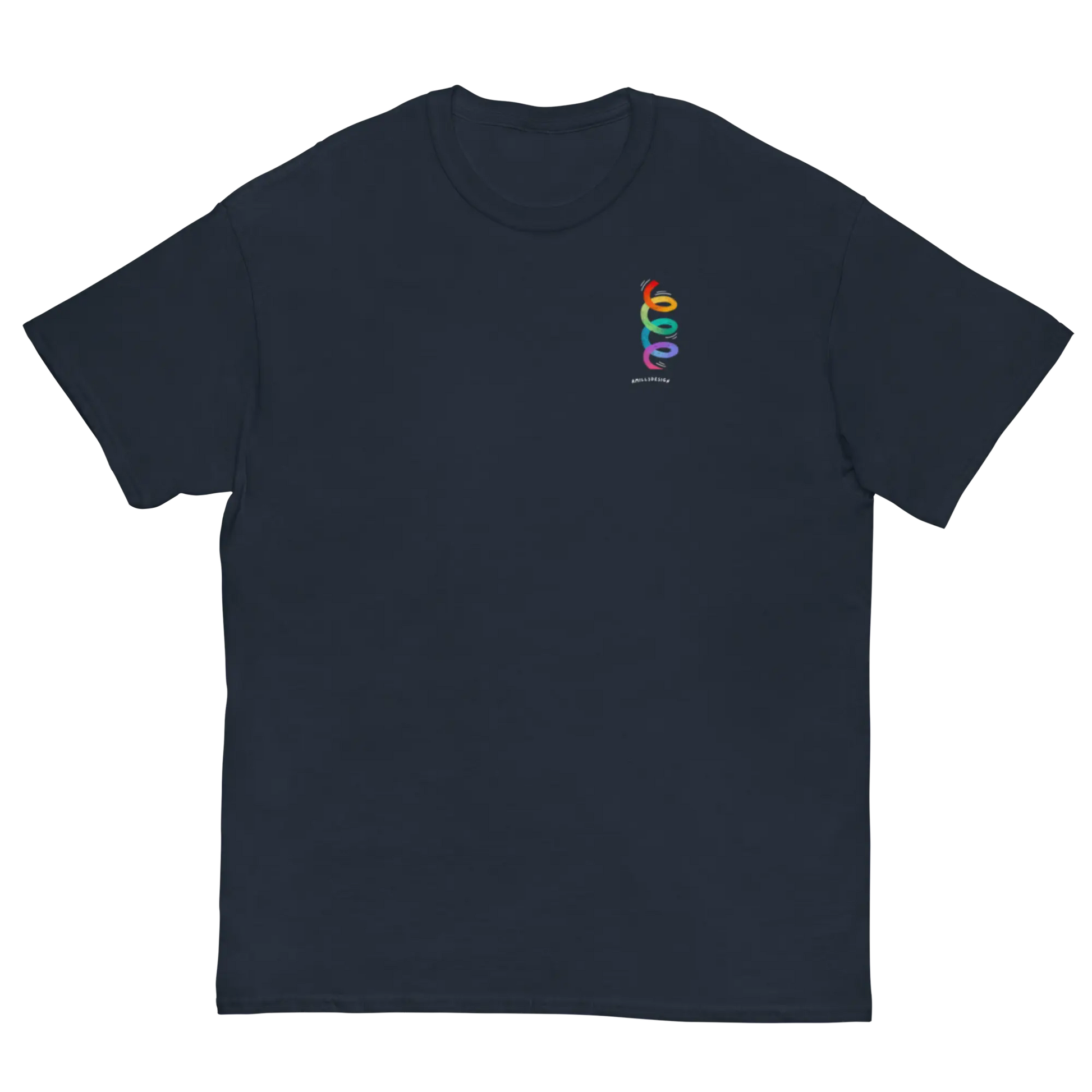 Men's classic tee Pocket size PRIDE Lgbtqia A MILLS DESIGN