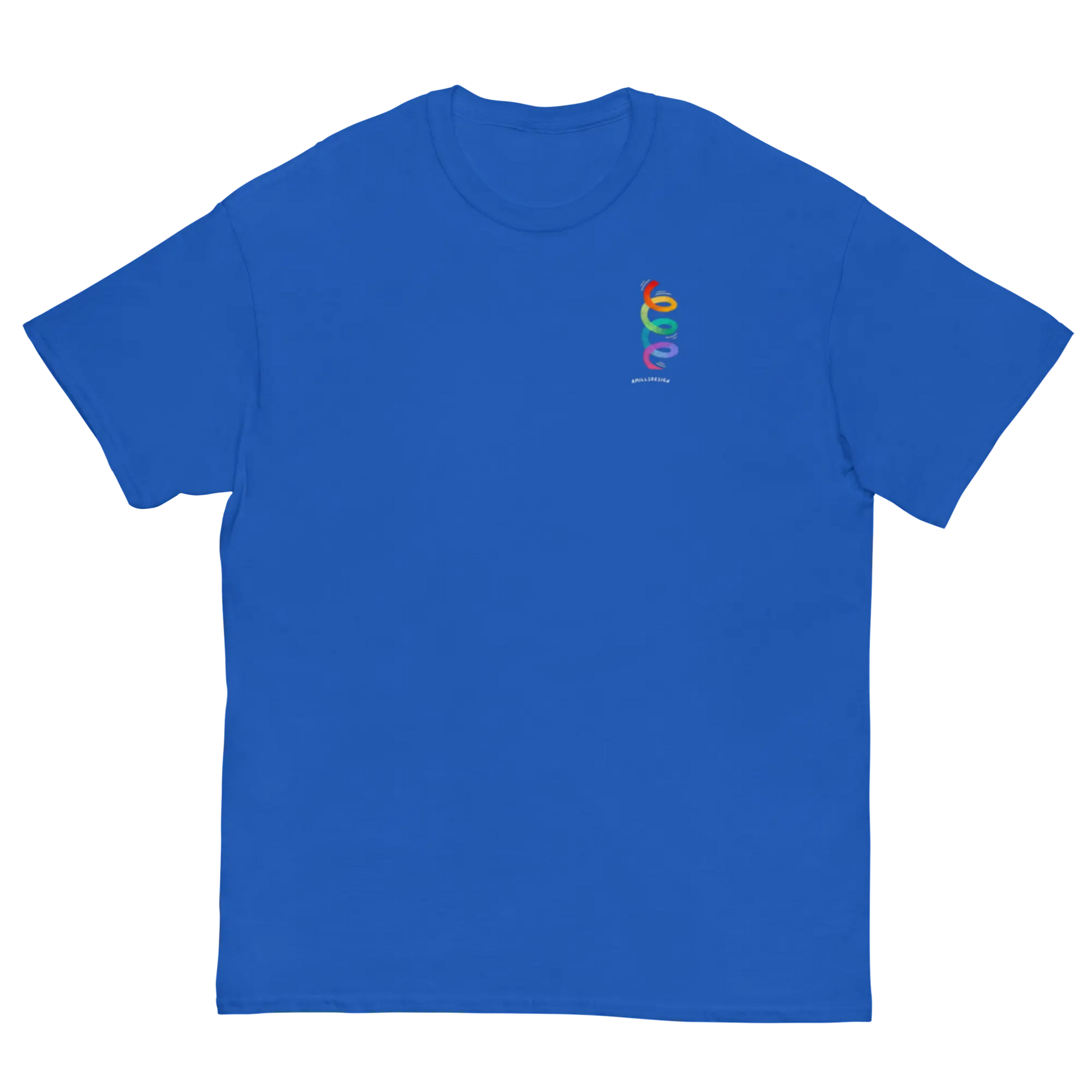 Men's classic tee Pocket size PRIDE Lgbtqia A MILLS DESIGN