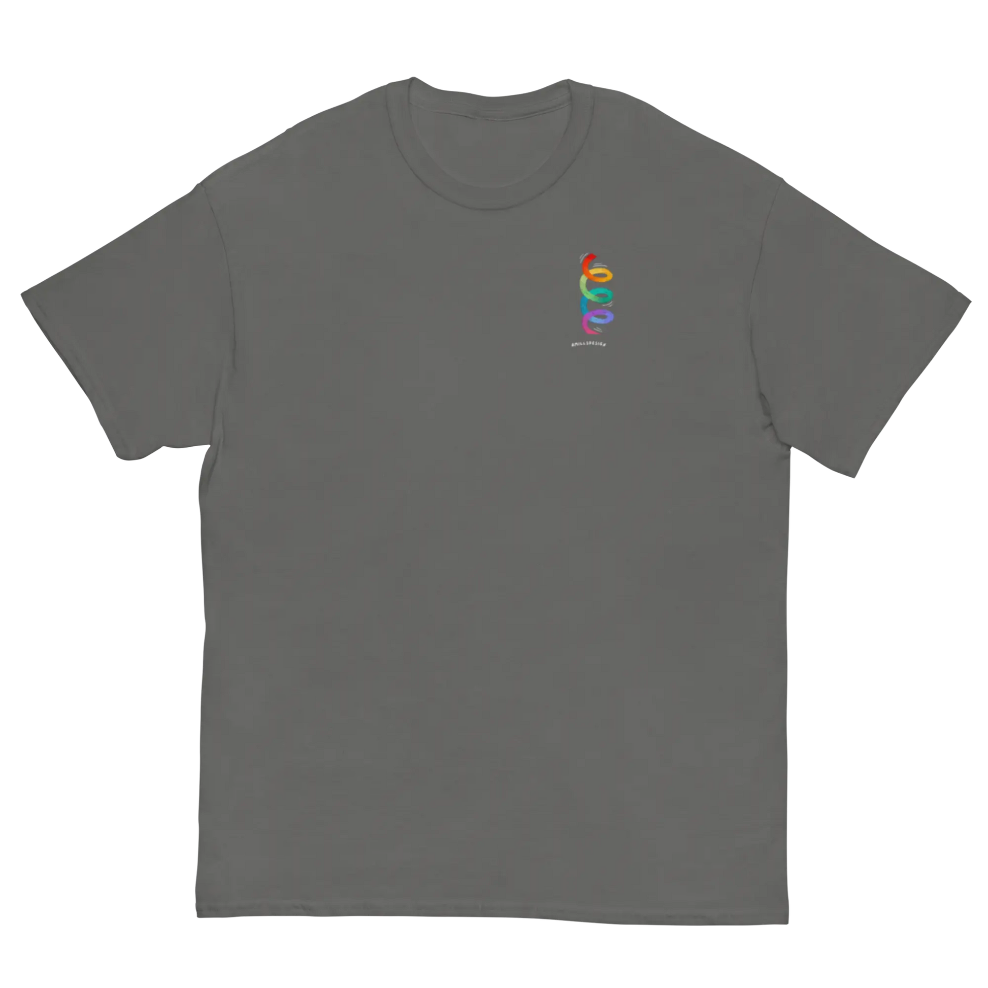 Men's classic tee Pocket size PRIDE Lgbtqia A MILLS DESIGN