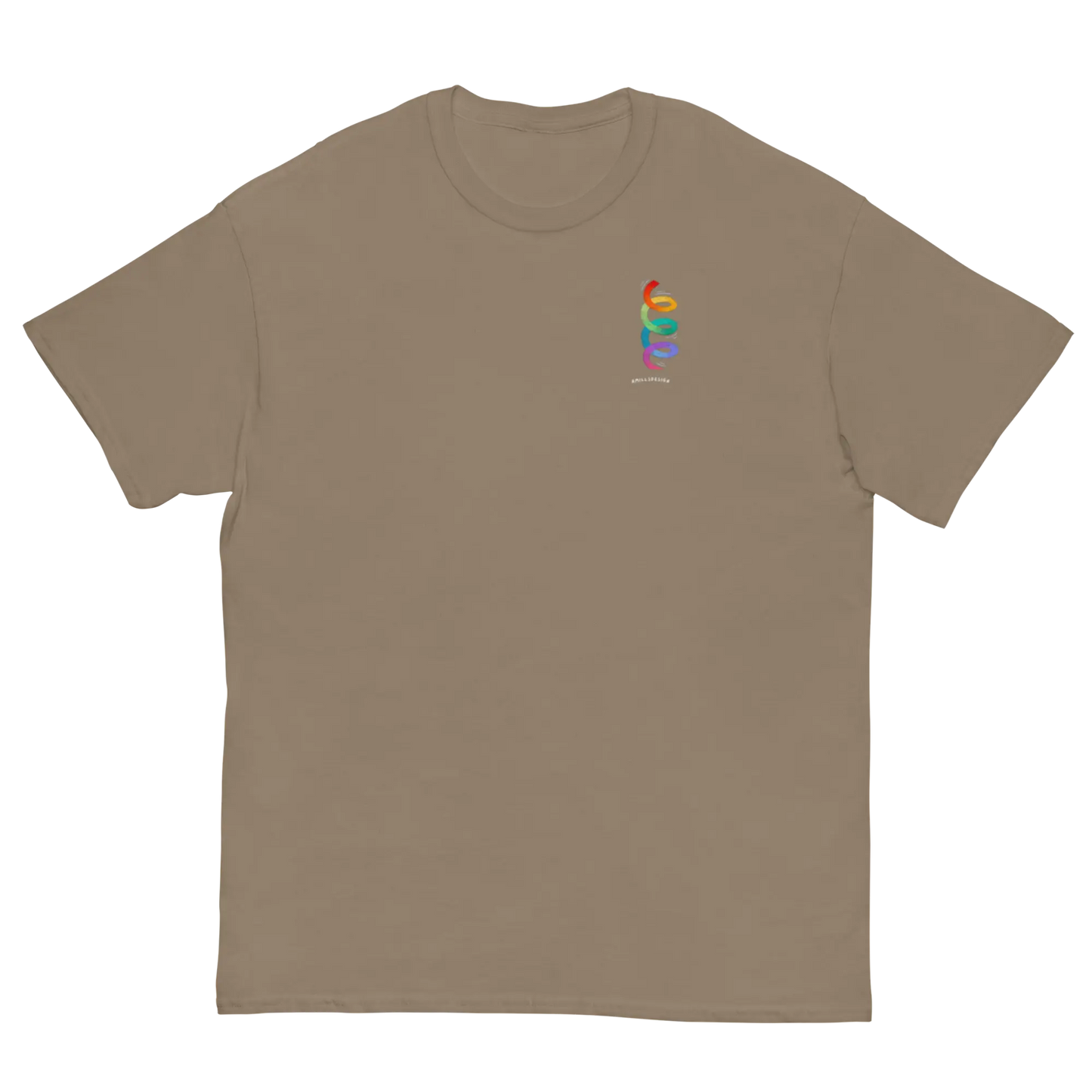 Men's classic tee Pocket size PRIDE Lgbtqia A MILLS DESIGN