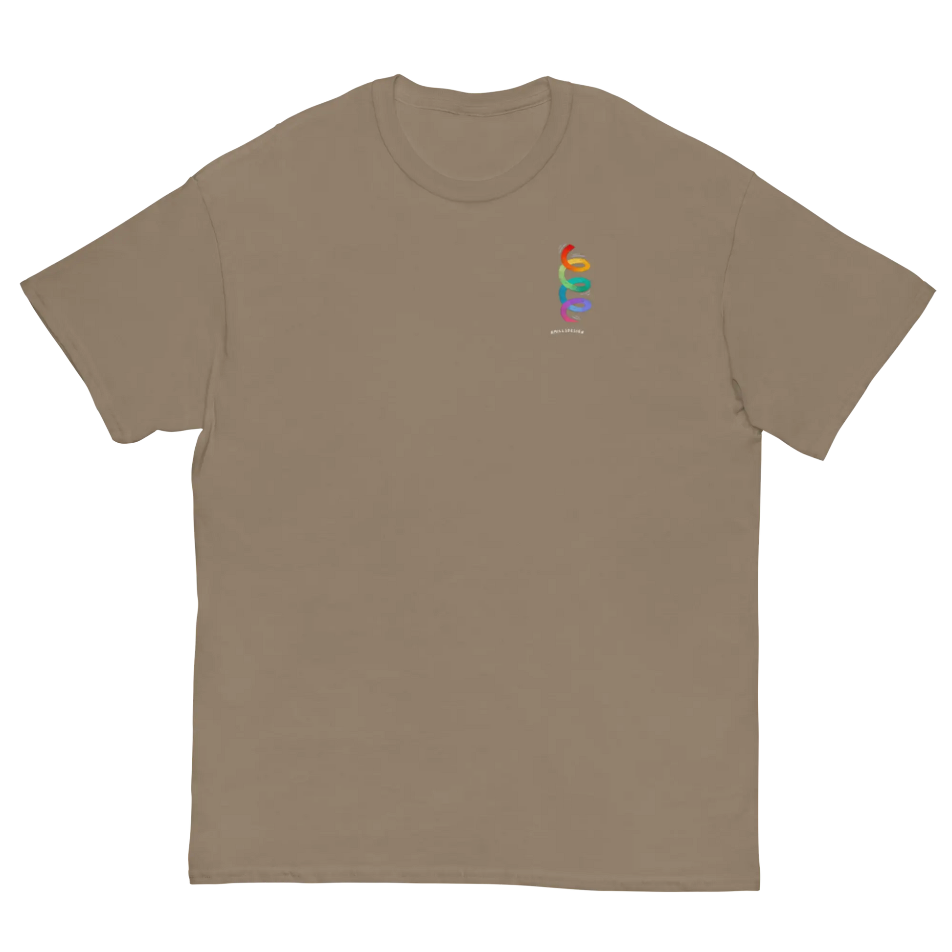 Men's classic tee Pocket size PRIDE Lgbtqia A MILLS DESIGN