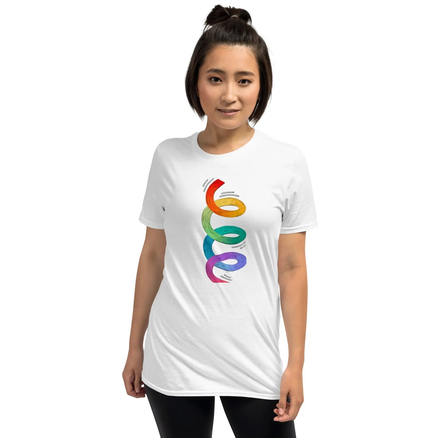 Short-Sleeve Unisex PRIDE T-Shirt – All Love. No Labels. 🌈 A MILLS DESIGN