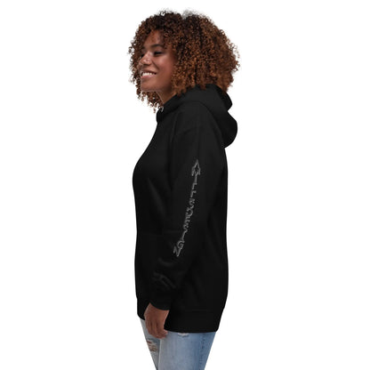 Unisex Hoodie AMILLSDESIGN flagship logo design A MILLS DESIGN