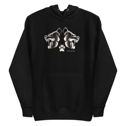 Unisex Hoodie Big BEAR, Woof, Growl A MILLS DESIGN