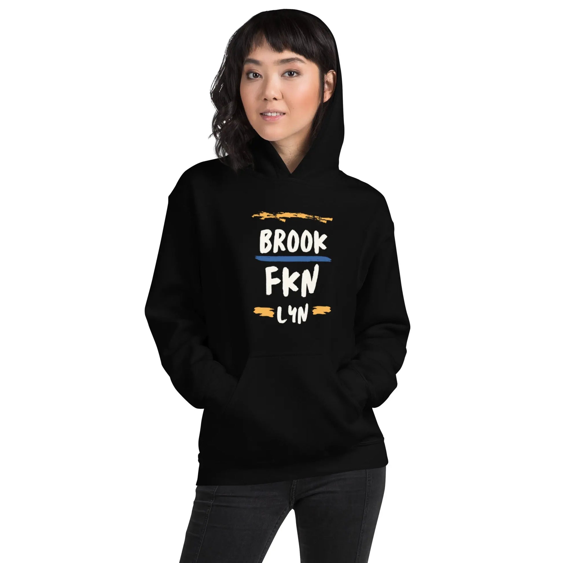Unisex Hoodie Brooklyn New York A MILLS DESIGN